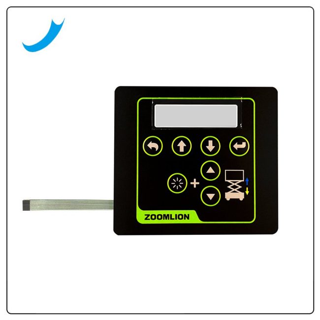 Lift membrane switch